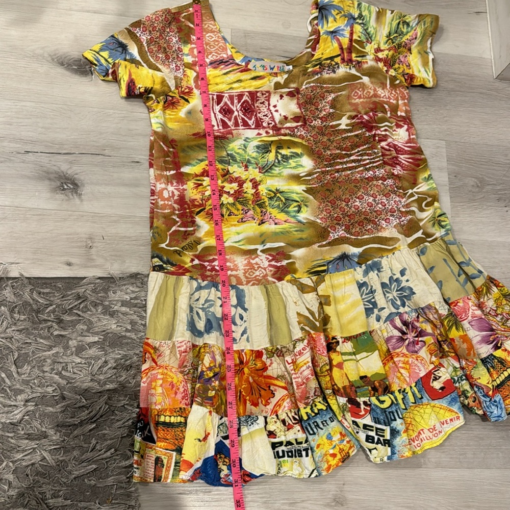 Jams Works Pre Loved Slip on Island Hop Mini Dress. - Picture 8 of 9